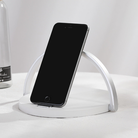 Wireless Phone Charger Stand | LED Light | Bluetooth Speaker