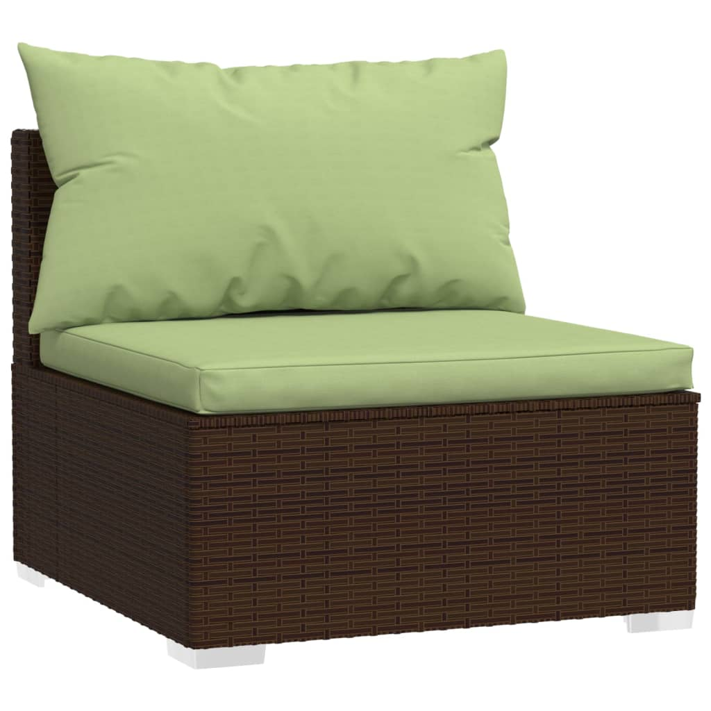 3-Seater Wicker Patio Sofa in Pistachio | Modern Design | Easy to Assemble