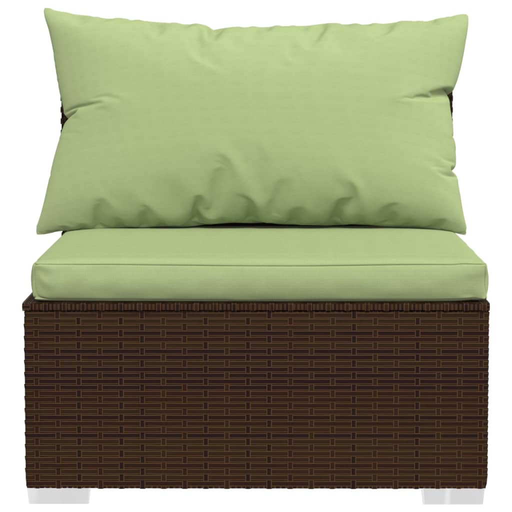 3-Seater Wicker Patio Sofa in Pistachio | Modern Design | Easy to Assemble