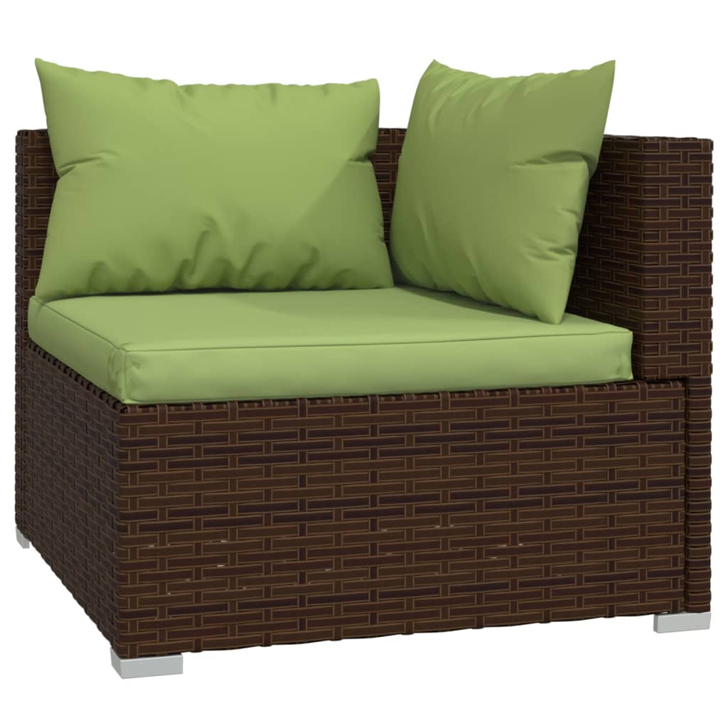 3-Seater Wicker Patio Sofa in Pistachio | Modern Design | Easy to Assemble