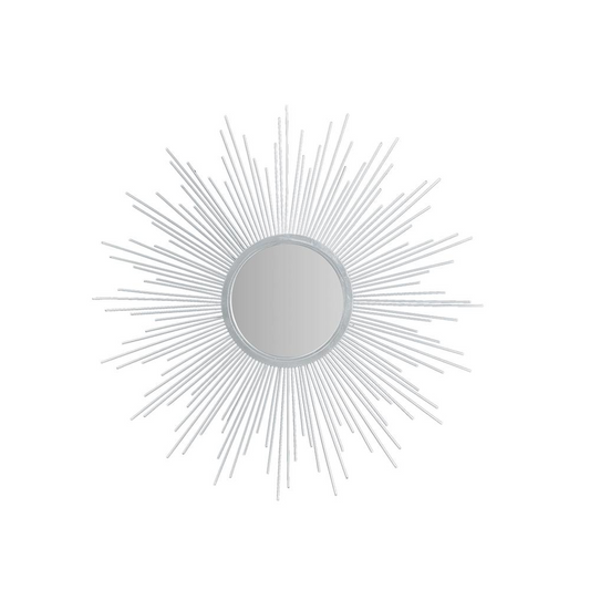 Silver Lining: 29.5" Sunburst Wall Mirror