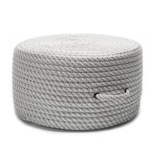 Decor Dorks Essentials: The LaLa Ottoman in Cotton White