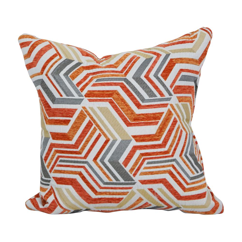 Modern Geo: 17" Jacquard Throw Pillows