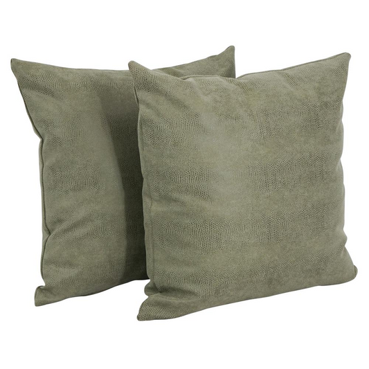 17-inch Tapestry Throw Pillows with Inserts (Set of 2)