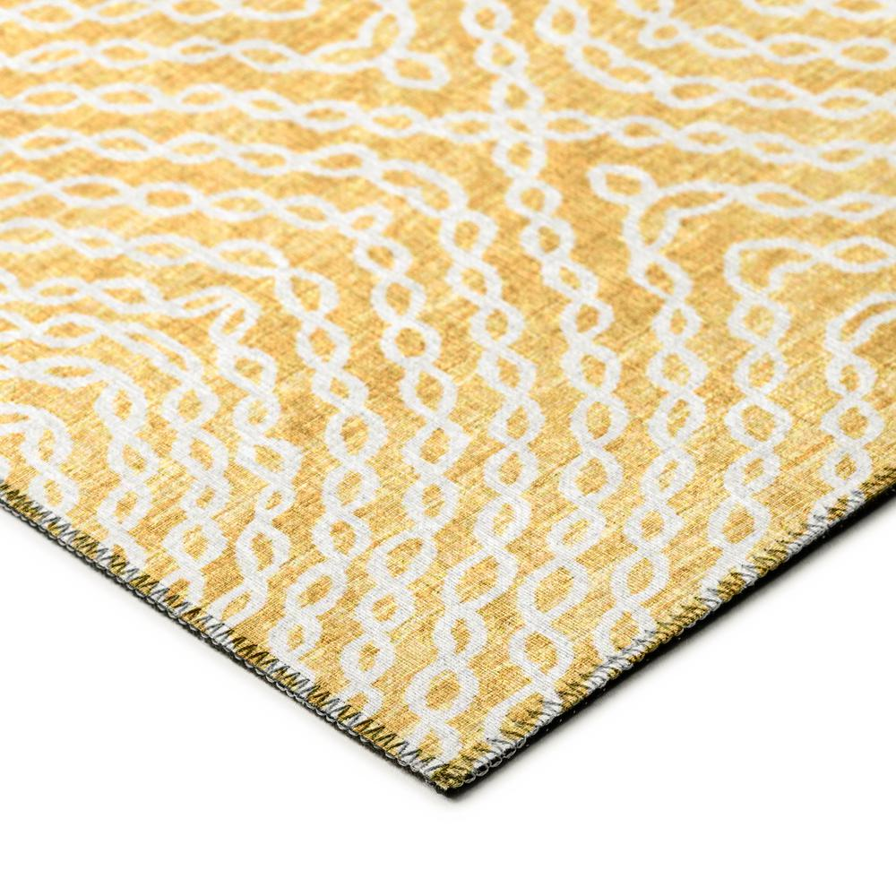 Bravado Gilded: 10' x 14' Transitional Rug with Modern Aztec Influence