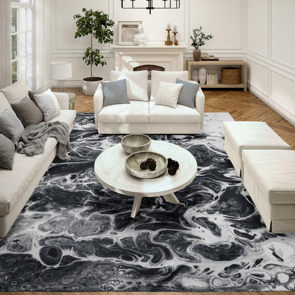 Karissa Taboo: Smoke & Mirrors 10' x 14' Area Rug