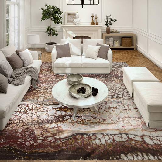 Karissa Riverbed: Earthy Luxe in a 10' x 14' Area Rug