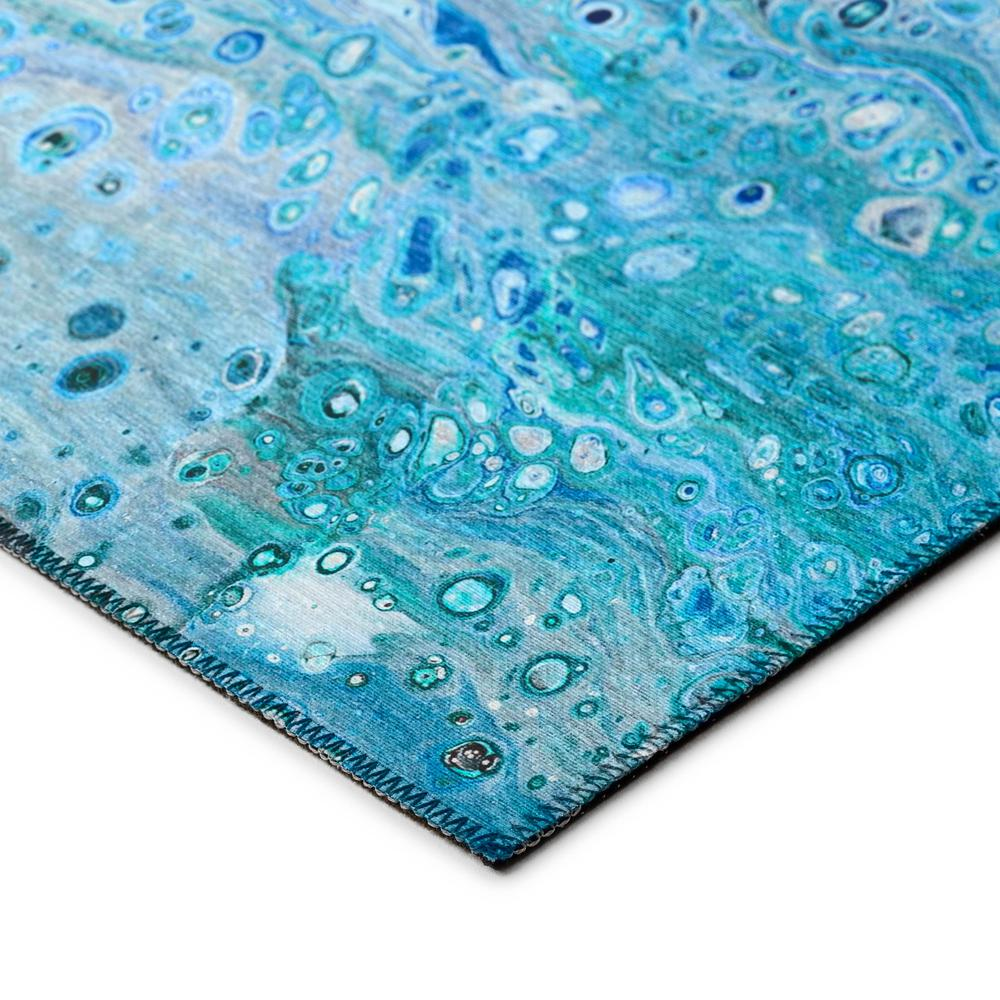 Karissa Coastline: Modern Abstract Ocean Vibes in a 10' x 14' Area Rug