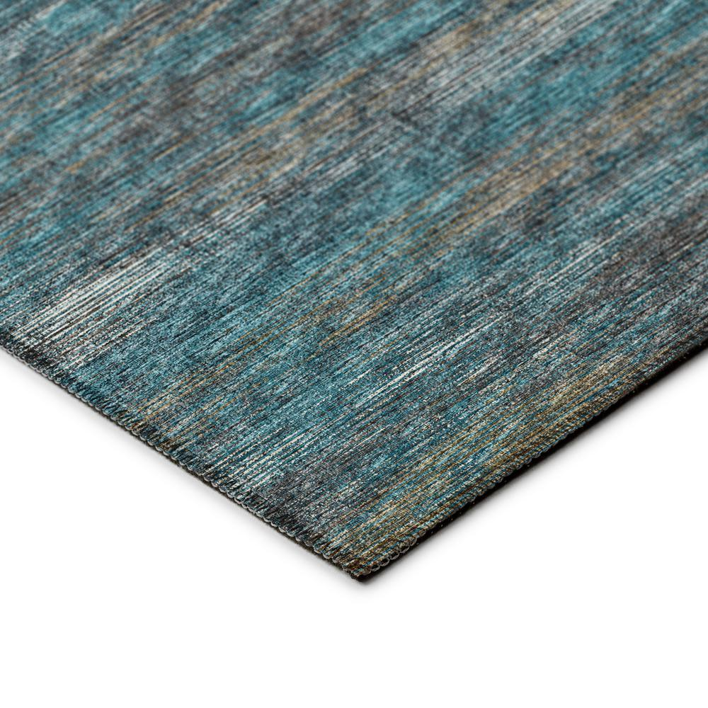 Marlee Blue: Breezy Blue Striped 10' x 14' Area Rug in Transitional Style