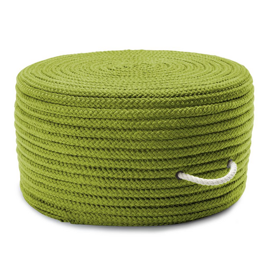 Decor Dorks Essentials: The LaLa Ottoman in Lime Green