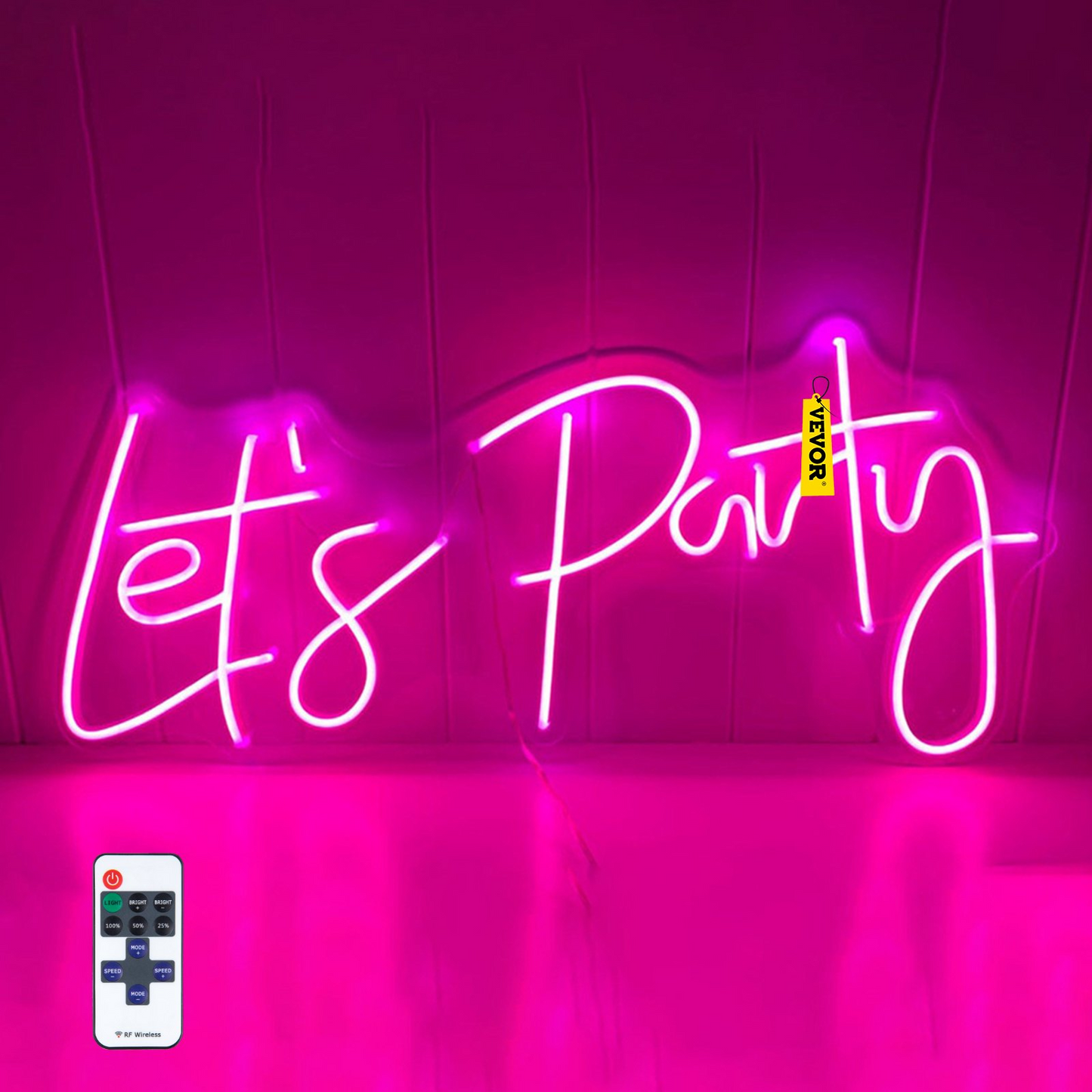 "Let's Party" Neon Light | Perfect for Parties and Weddings