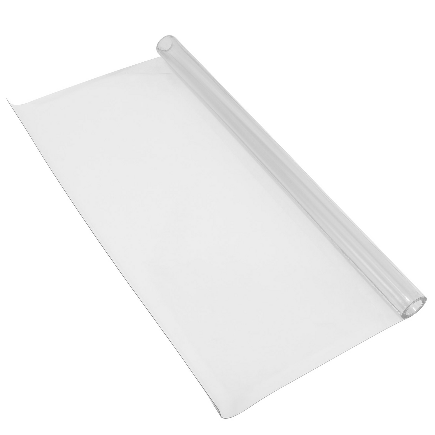 VEVOR 110 x 46 Inch Clear Table Cover Protector, 2mm Thick Clear Desk Protector Table Pads, Plastic Tablecloth Table Protector for Dining Room Table