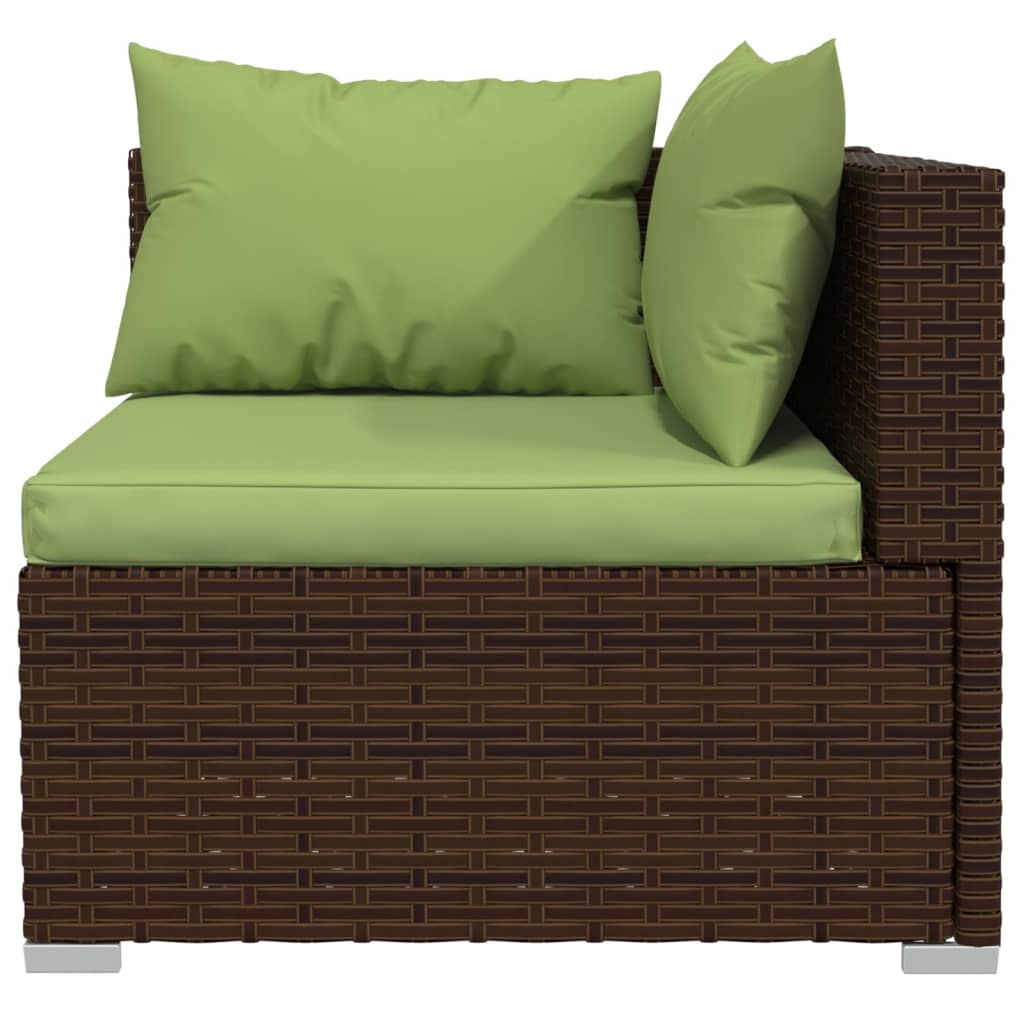 3-Seater Wicker Patio Sofa in Pistachio | Modern Design | Easy to Assemble