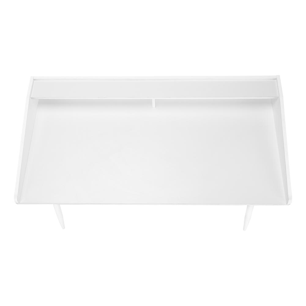 Modern White Computer Desk | Perfect for Small Spaces