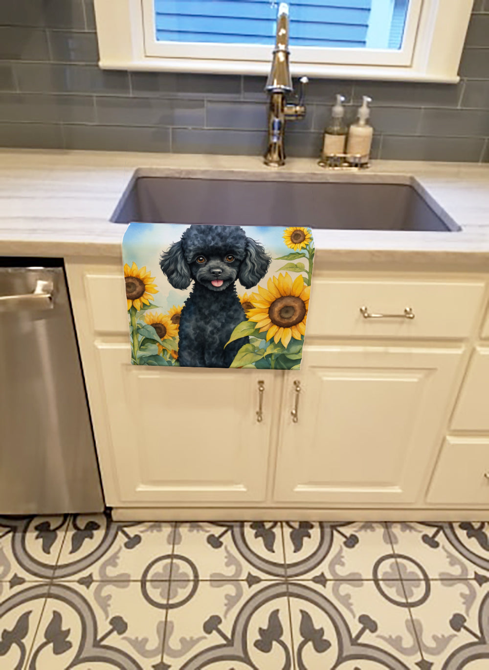 Poodle Kitchen Towel | Plush, Absorbent, Machine Washable