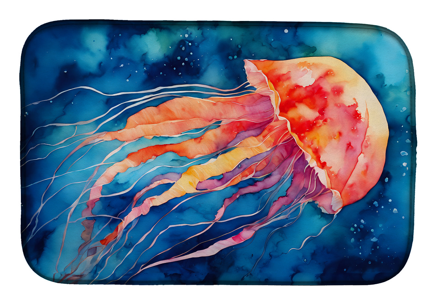 Jellyfish Dish Drying Mat