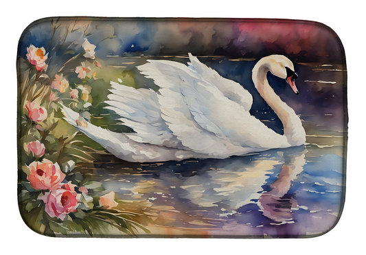 Swan Dish Drying Mat