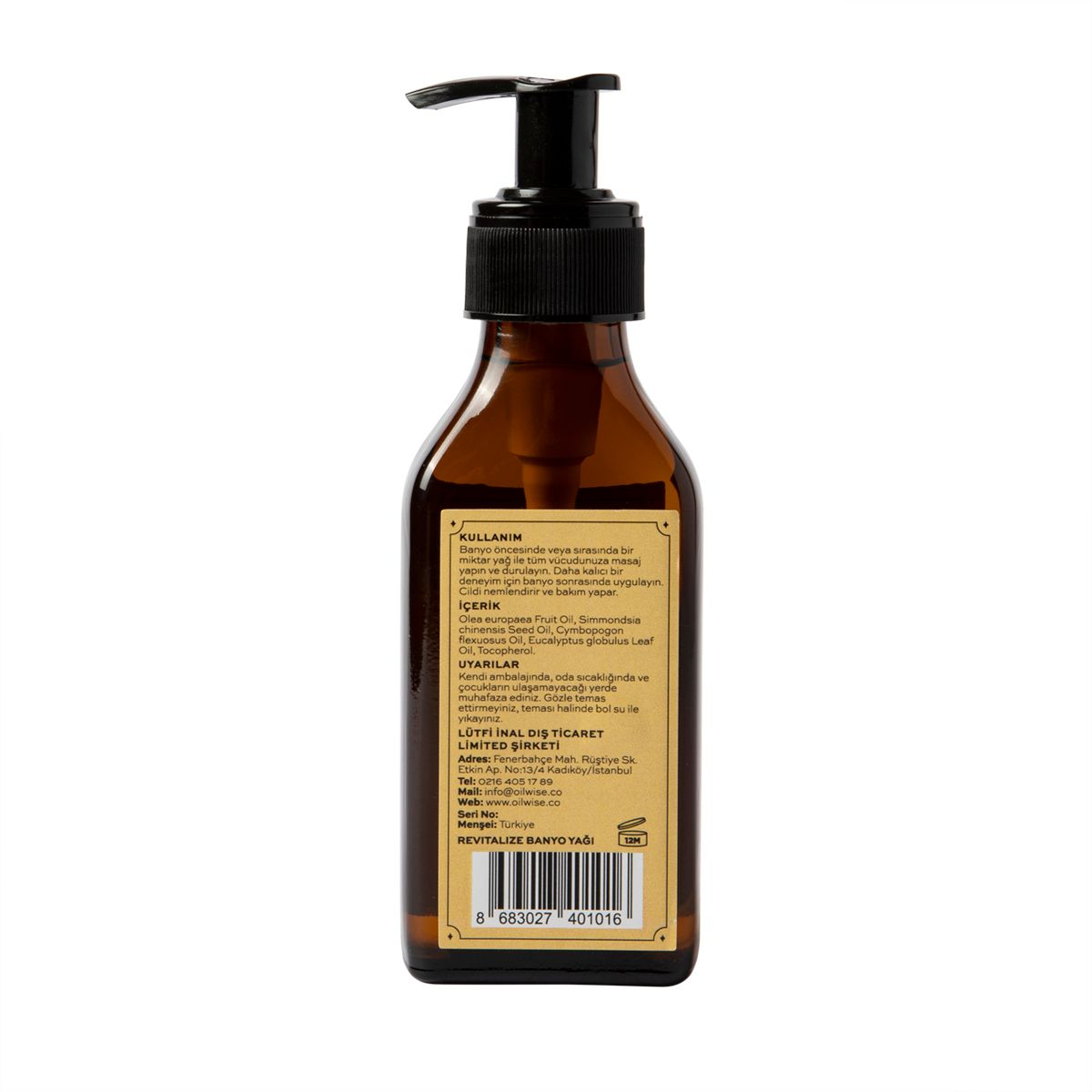 Oilwise Revitalize Bath Oil