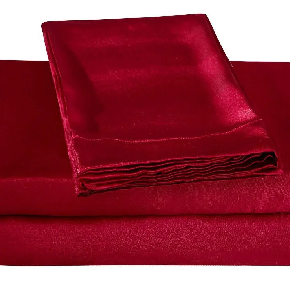 Premium Satin Sheet Set | Cool and Comfortable | Healthy Hair & Skin