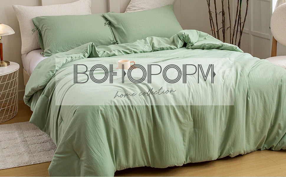 Khia Cloud-Soft Comforter Set: Lightweight & All-Season